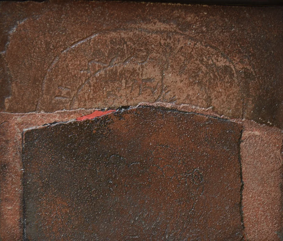 Passerà questa notte, 1993 — Technique mixte sur panneau, 24,5 x 31,3 cm
