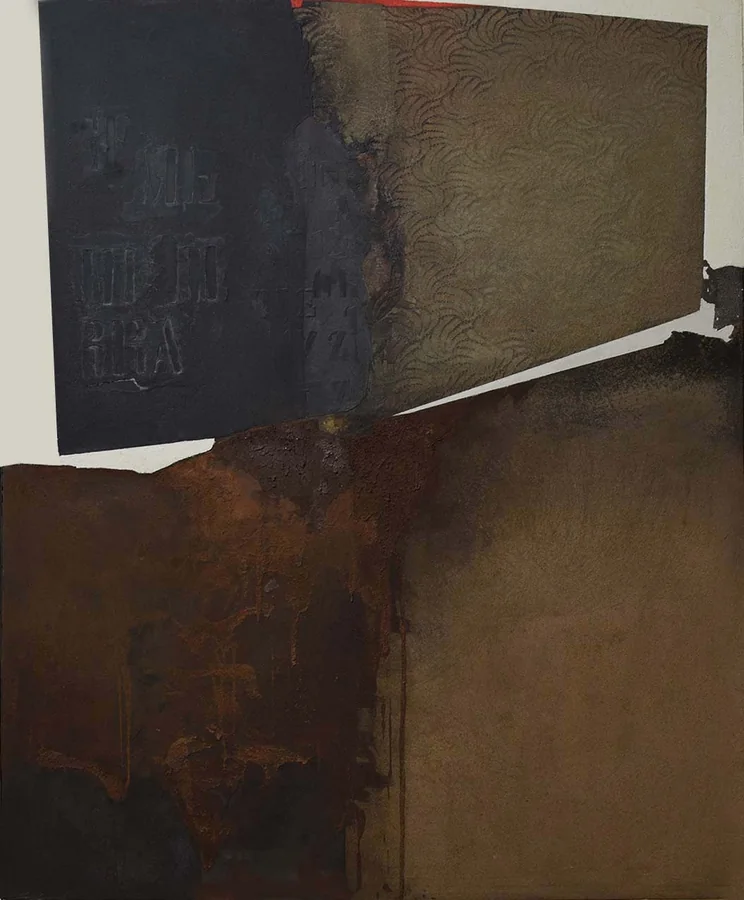 Articolazioni, 2016 — Technique mixte, 130 x 108 cm